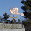 Copper Snail Weathervane