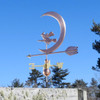 Witch in the Moon Weathervane