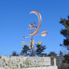 Witch in the Moon Weathervane