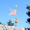 copper banner weathervane