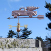 Pickup and Christmas Tree Weathervane