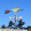 luna moth weathervane