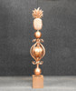 pineapple colonial finial fence post cap
