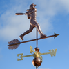 Handcrafted Copper Softball Player Athlete Weathervane