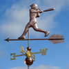 Softball Player Weathervane