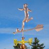 Women's Soccer Player Weathervane