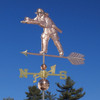firefighter weathervane