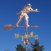 firefighter weathervane