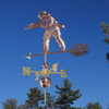 firefighter weathervane