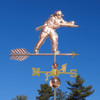 firefighter weathervane