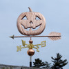 handmade pumpkin weathervane