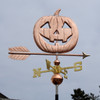 jack o lantern pumpkin weathervane