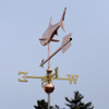 great white shark wind vane