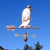 copper penguin wind vane
