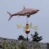 great white shark weathervane