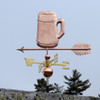beer mug wind vane