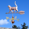 copper cat weathervane