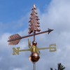 Handcrafted Tree Weathervane