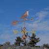 warbler weathervane