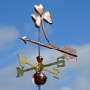 Handmade Copper Shamrock Weathervane