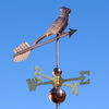 Handcrafted Copper Cardinal Weathervane