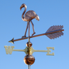 Flamingo Bird Wind Vane