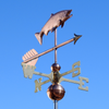 Handmade Copper Salmon Fish Weathervane