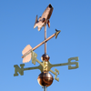 Bass Fish Wind Vane