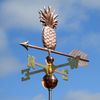 Handmade Copper Pineapple Weathervane Home Decor