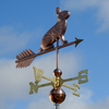 Handmade Copper Bunny Rabbit Weathervane