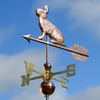 Handmade Copper Bunny Rabbit Weathervane Home Decor