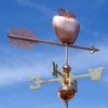 Handcrafted Apple Wind Vane