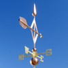 Traditional Copper Arrow Weathervane