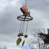 Handcrafted Copper Sunfish Fish Wind Chime