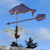 Handcrafted Trout Fish Weathervane