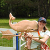 Jamey with Whale Weathervane