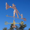 firefighter weathervane
