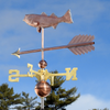 Striped Bass Fishing Home Decor Weathervane
