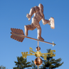 Handmade Copper Sasquatch Home Decor Weathervane