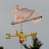 puffin bird watcher home decor weathervane