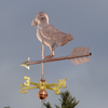 Handmade Copper Puffin Bird Weathervane Home Decor