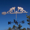 Football Player Weathervane