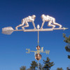 Football Player Weathervane