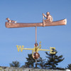canoe weathervane