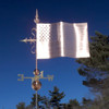 American Flag weathervane