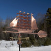 clipper ship weathervane