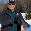 Todd with small copper weathervane roof mount cover