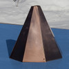 copper weathervane roof mount cover