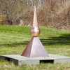 Corker Copper Finial with Roof Cap
