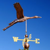 sandhill crane weathervane